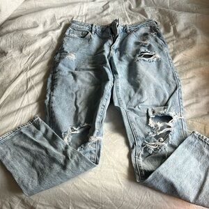 Pacsun mom Jean light wash size 27